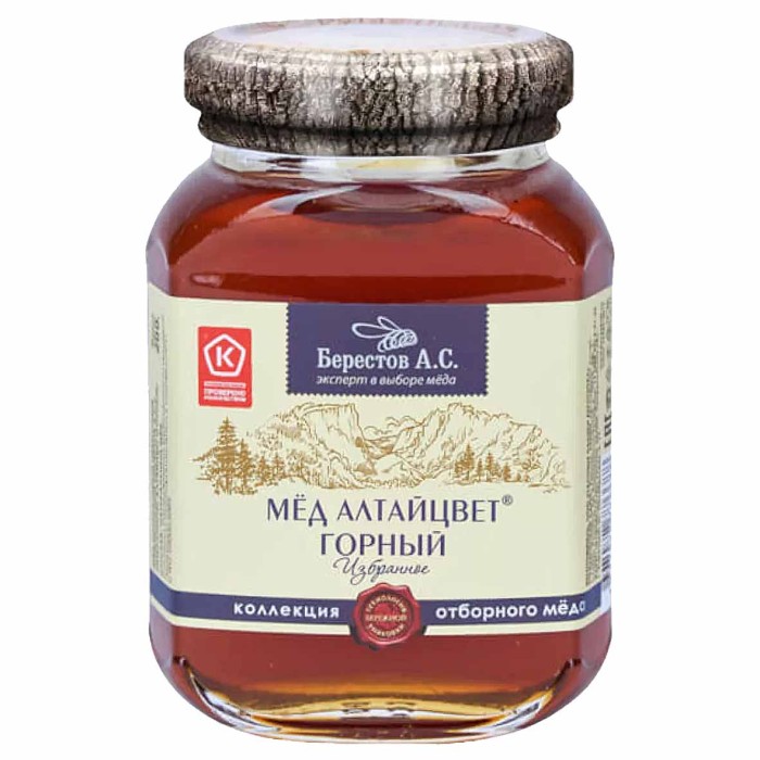 Мед Берестов Алтайцвет Горный 200гр ст/б