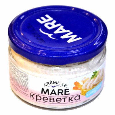 Креветка Creme Le Mare рубленая в сливочном в соусе 165гр ст/б