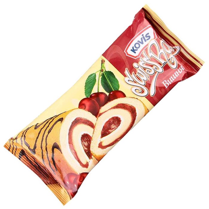Рулет Kovis вишня 175гр м/у
