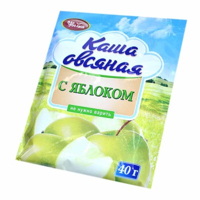 Каша овсяная Увелка с яблоком 40гр м/у