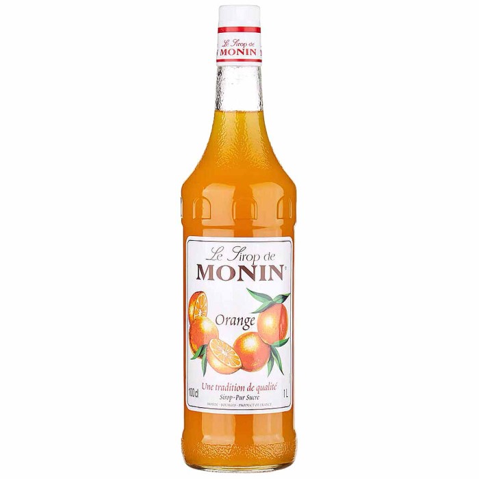 Сироп Monin Апельсин 1л ст/б