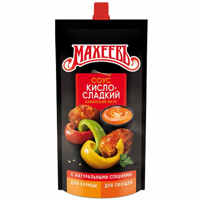 Соус Махеевъ Кисло-сладкий деликатесный 230гр д/п