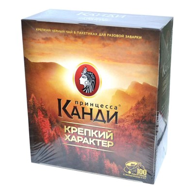 Чай Принцесса Канди крепкий черный 100*2гр к/у