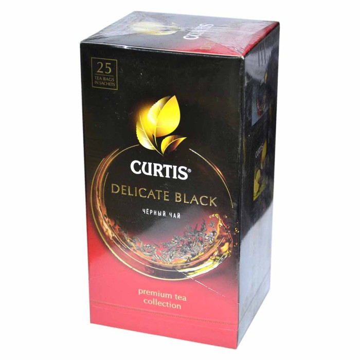 Чай Curtis Delicate черный 25*1,7гр к/у