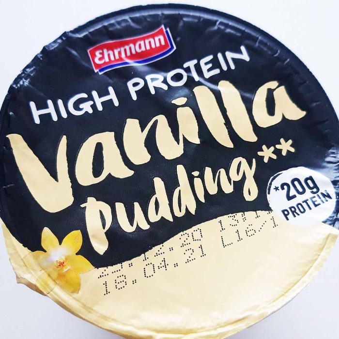 Пудинг Ehrmann ваниль 1,5% 200гр пэт