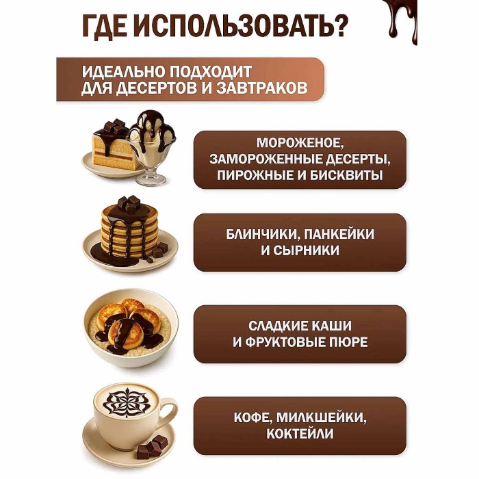 Топпинг Абрико шоколад 600гр пэт