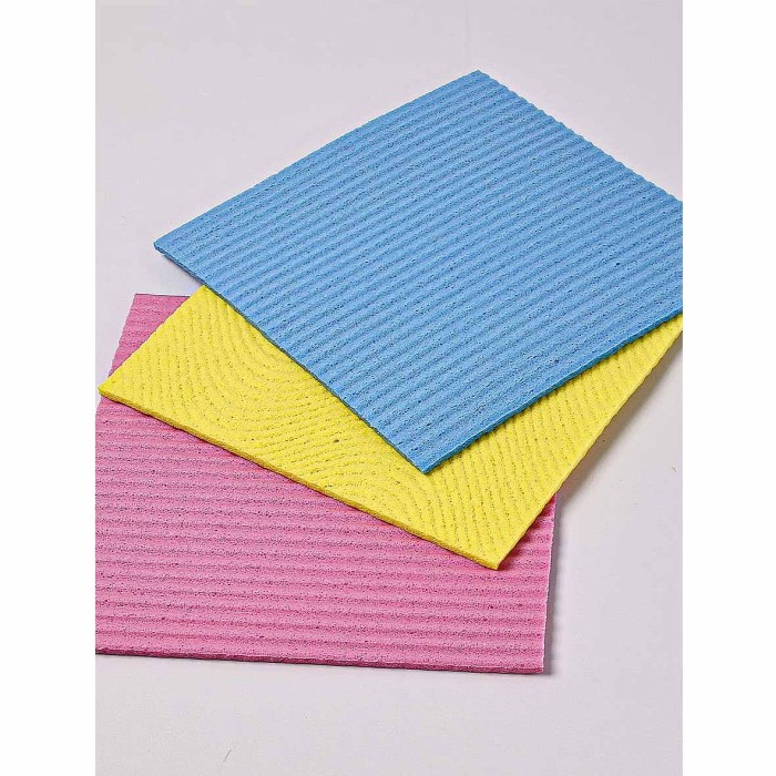 Салфетка Kitchen Cleaning из целлюлозы для посуды 150*150мм 3шт артKR-GТ1515