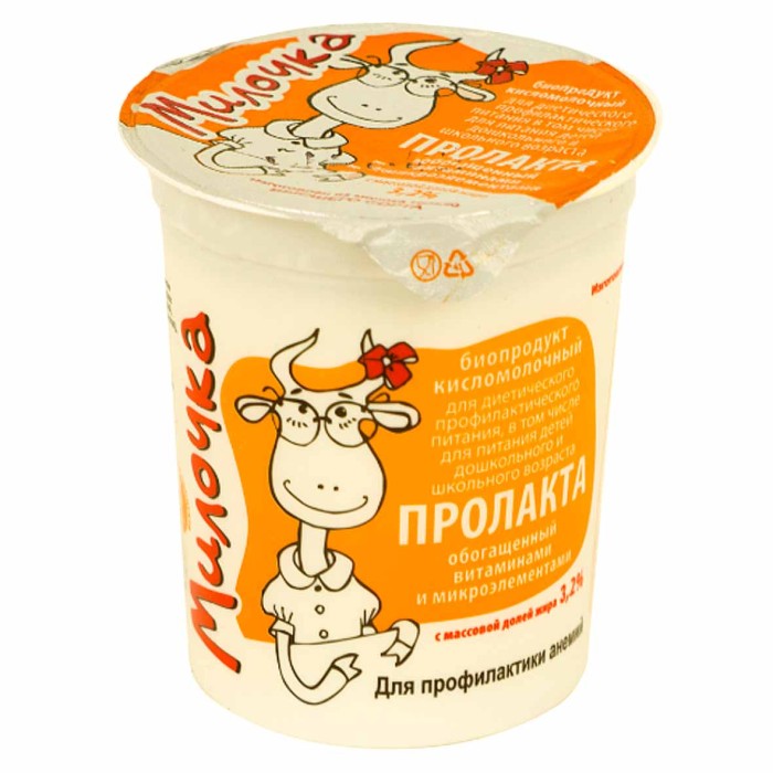 Пролакта Милочка 3,2% с 3лет БЗМЖ 200гр пэт