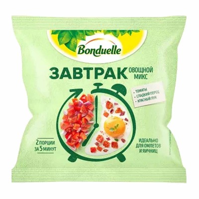 Смесь овощная Bonduelle Завтрак с томатами  200гр м/у