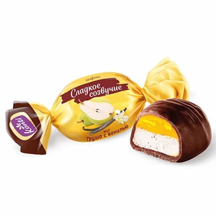 Конфеты Конти Сладкое созвучие груша с ванилью