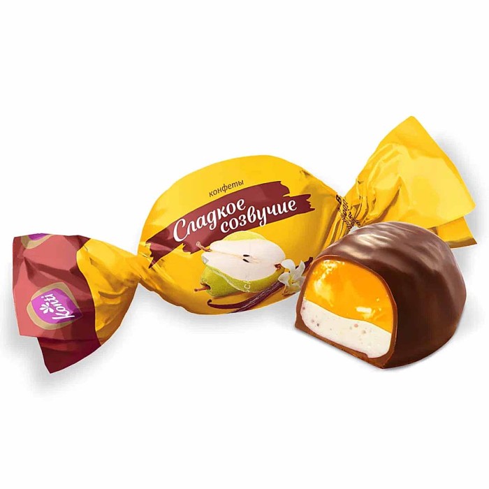 Конфеты Конти Сладкое созвучие груша с ванилью