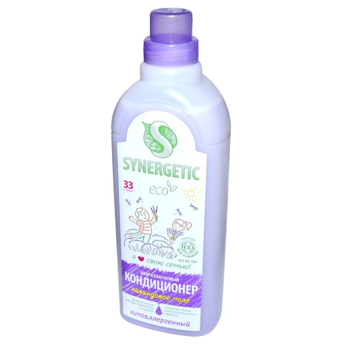 Кондиционер для белья Synergetic Лавандовое поле 1л пэт