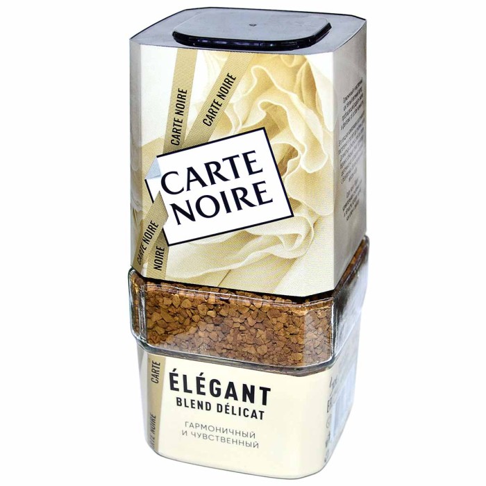 Кофе Carte Noire Eligant натуральный раст 95 гр ст/б