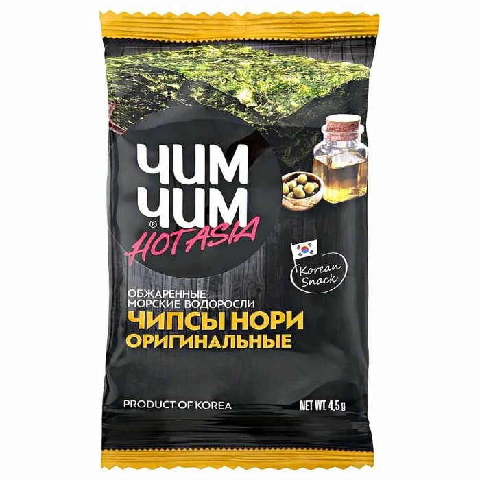 Чипсы нори Чим-Чим Оригинальные 4,5гр м/у