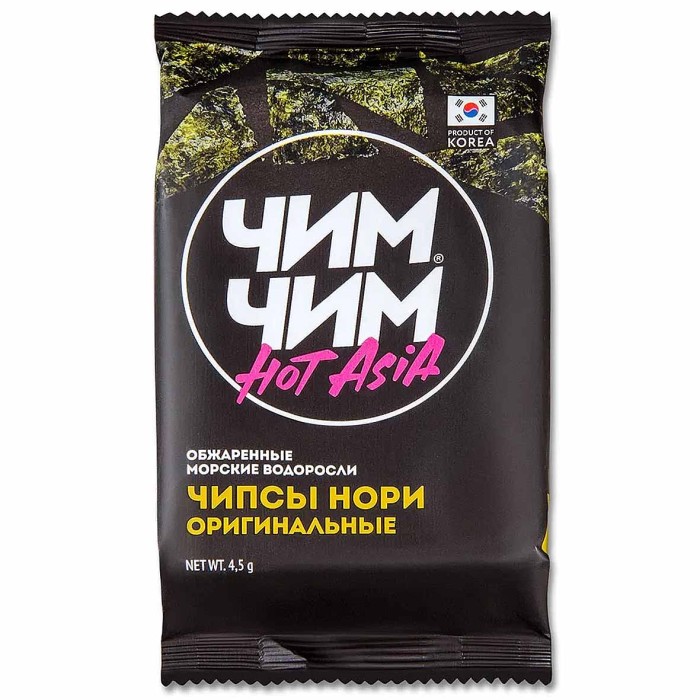 Чипсы нори Чим-Чим Оригинальные 4,5гр м/у
