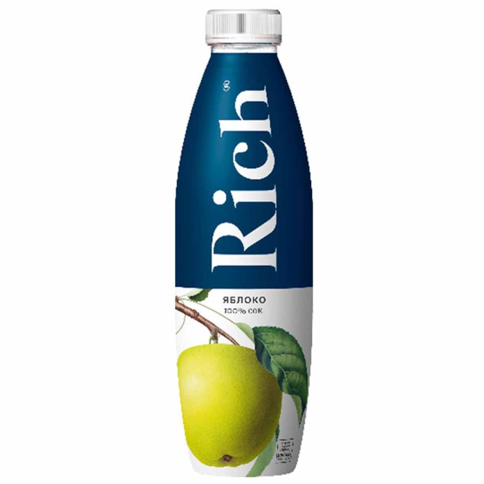 Сок Rich  яблочный 0,9л пэт