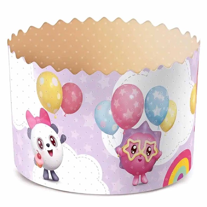 Набор бумажных форм Домашняя кухня Малышарики для кулича 3шт арт71285