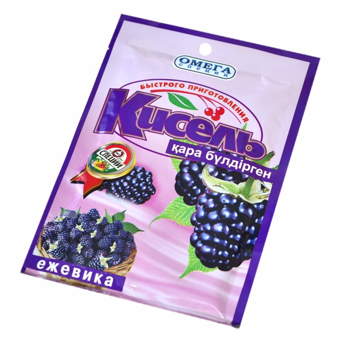 Кисель Омега ежевика 90гр м/у