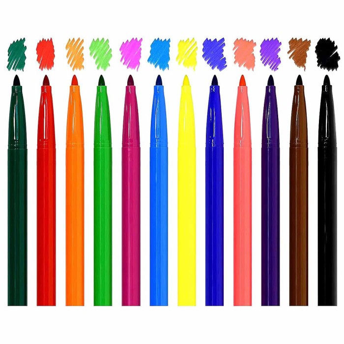 Фломастеры Каляка-Маляка толстые 12цв артФТКМ12