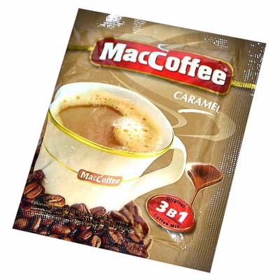 Кофе MacCoffee Ingrd Caramel 3в1 18гр м/у