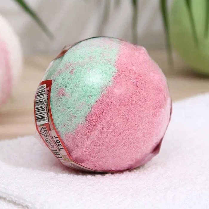 Шар бурлящий Happy Все будет клубнично 130гр