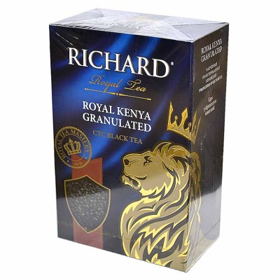 Чай Richard Royal Kenya Granulated черный гранул 200гр к/у
