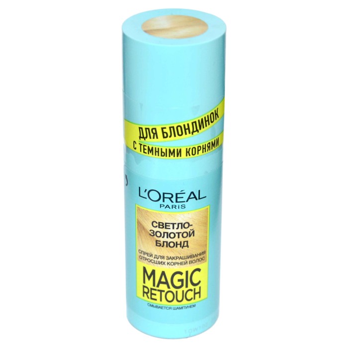 Спрей-тоник для волос Loreal Magic Retouch Блонд для темных корней 100мл пэт