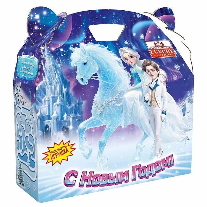 Подарок новогодний Common Market Сумочка Магия Эльзы 500гр к/у