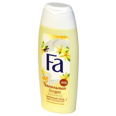 Гель для душа Fa Yoghurt Ванильный мед 250мл пэт