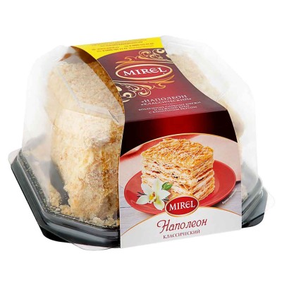 Торт Mirel Наполеон классический 550гр пэт
