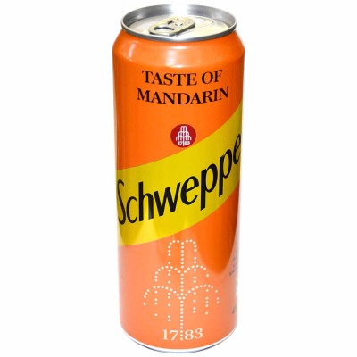 Напиток Schweppes Мандарин 0,45мл ж/б