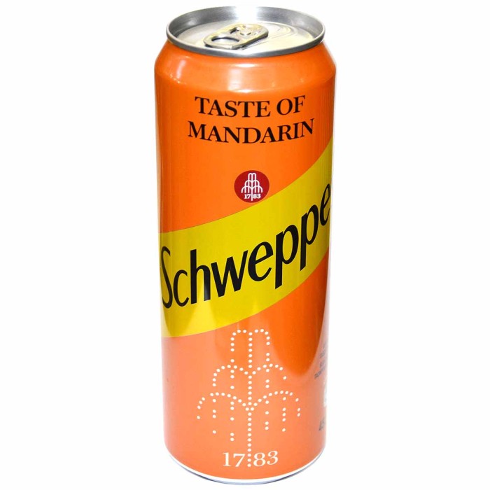 Напиток Schweppes Мандарин 0,45мл ж/б