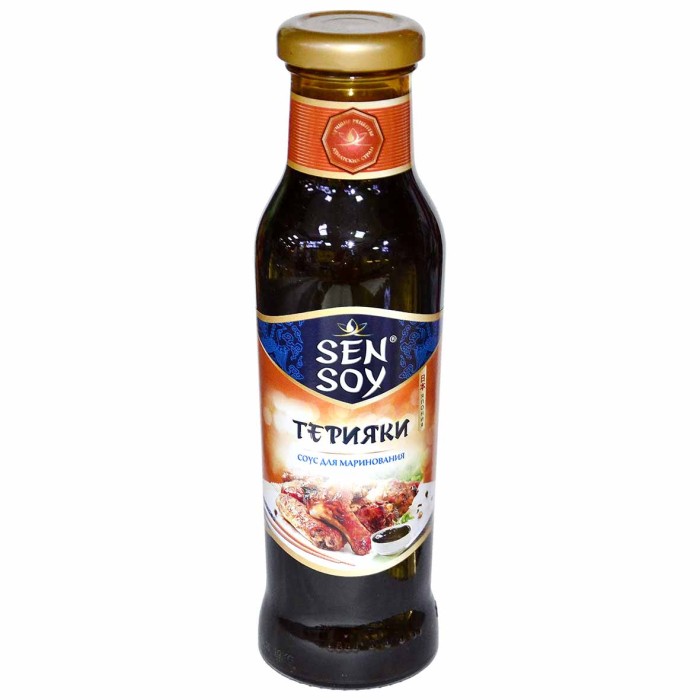 Соус Sen Soy Терияки для маринования 320гр с/б