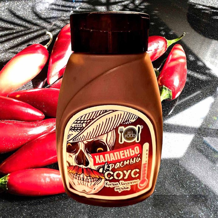 Соус HiFood Халапеньо красный 300гр ст/б