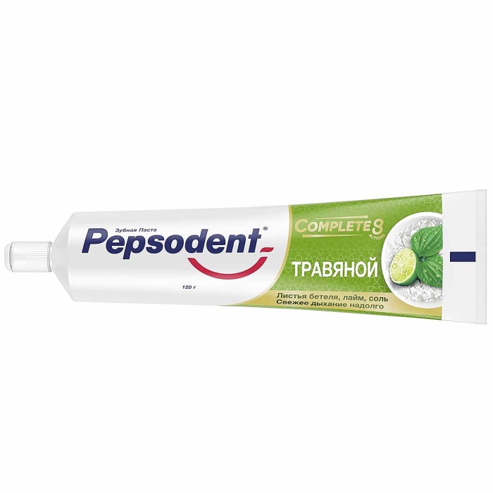 Паста зубная Pepsodent Complete 8 травяной 120гр