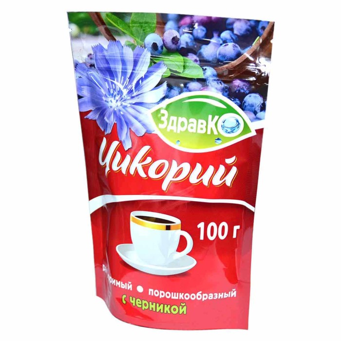 Цикорий Здравко с черникой ZIP 100гр д/п
