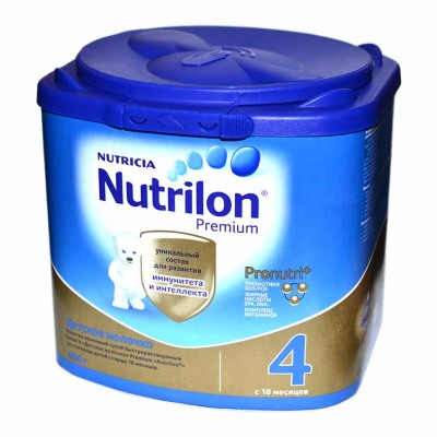 Молочко детское Nutrilon Junior 4 с 18мес 400гр к/у