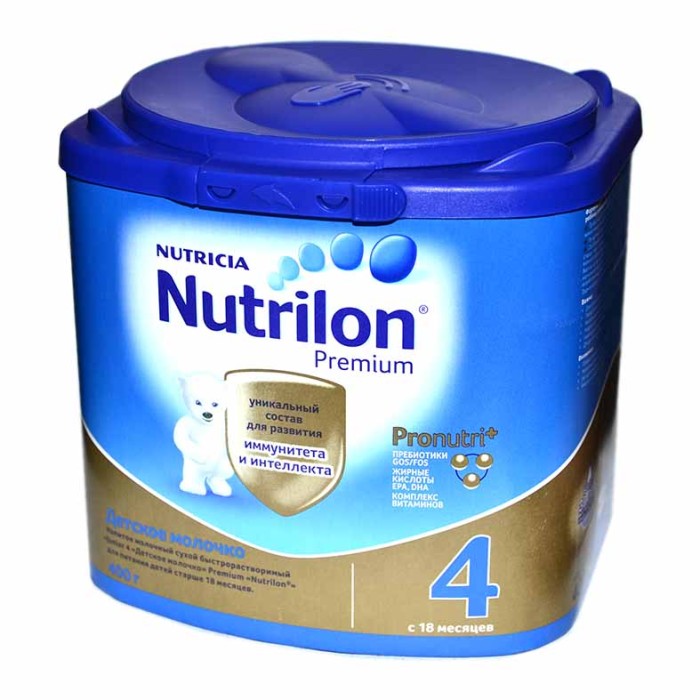 Молочко детское Nutrilon Junior 4 с 18мес 400гр к/у