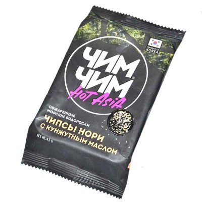 Чипсы нори Чим-Чим Кунжут 4,5гр м/у