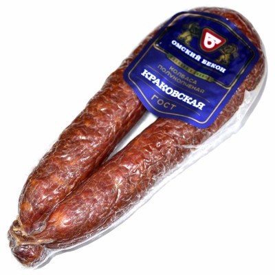 Колбаса п/к Омский бекон Краковская ГОСТ н/о в/у