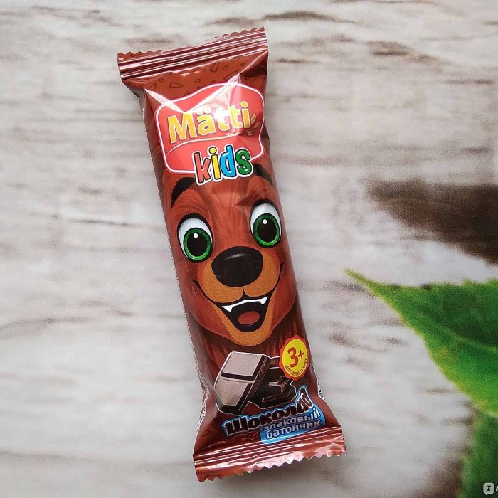 Батончик мюсли Mätti Kids Злаковый шоколад 24гр м/у