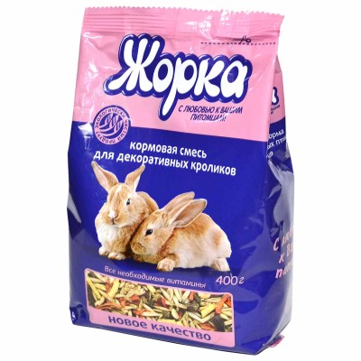 Смесь кормовая Жорка для кроликов 400гр м/у