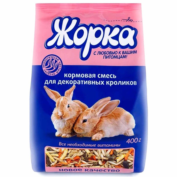Смесь кормовая Жорка для кроликов 400гр м/у