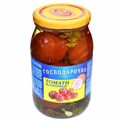 Томаты Господарочка консервированные 885гр ст/б