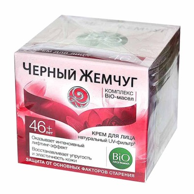 Крем для лица Черный жемчуг Bio 46+ 50мл пэт