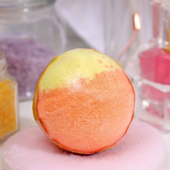 Шар бурлящий Happy Оранжевое настроение 130гр