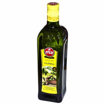 Масло оливковое Itlv натуральное 100% 1л ст/б