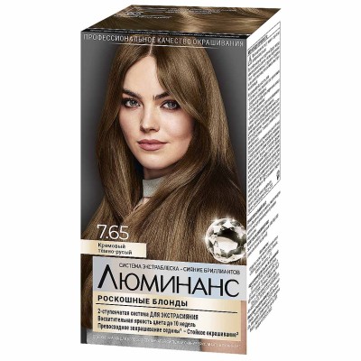 Краска для волос Luminanc 7.65 Кремовый русый 170мл к/у