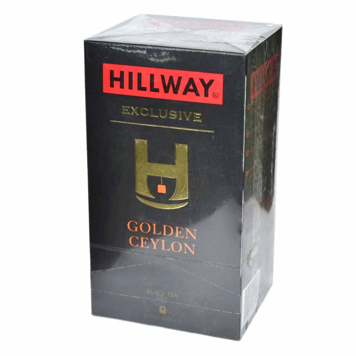 Чай Hillway Golden Ceylon черный 25*2гр к/у