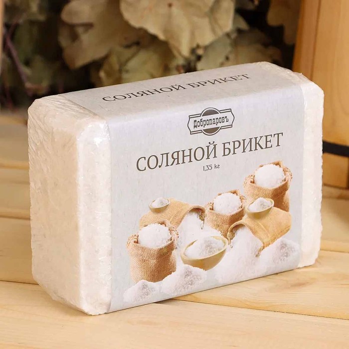 Брикет соляной Добропаровъ 1,35кг